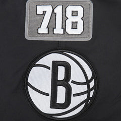 Black Brooklyn Nets Pro Standard Area Code Shorts | NBA
