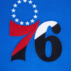 Royal Philadelphia 76ers Pro Standard Split Logo Pullover Hoodie | NBA