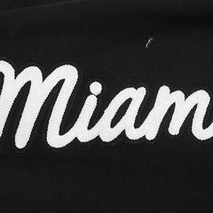 Black Miami Heat Pro Standard Paint the City Drop Shoulder Sweatshirt | NBA