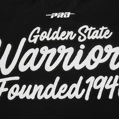 Black Golden State Warriors Pro Standard Paint the City Drop Shoulder Sweatshirt sale | NBA