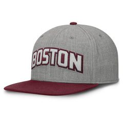 Boston Red Sox Fanatics Elements Felt Chainstitch Snapback Hat - MLB Hats