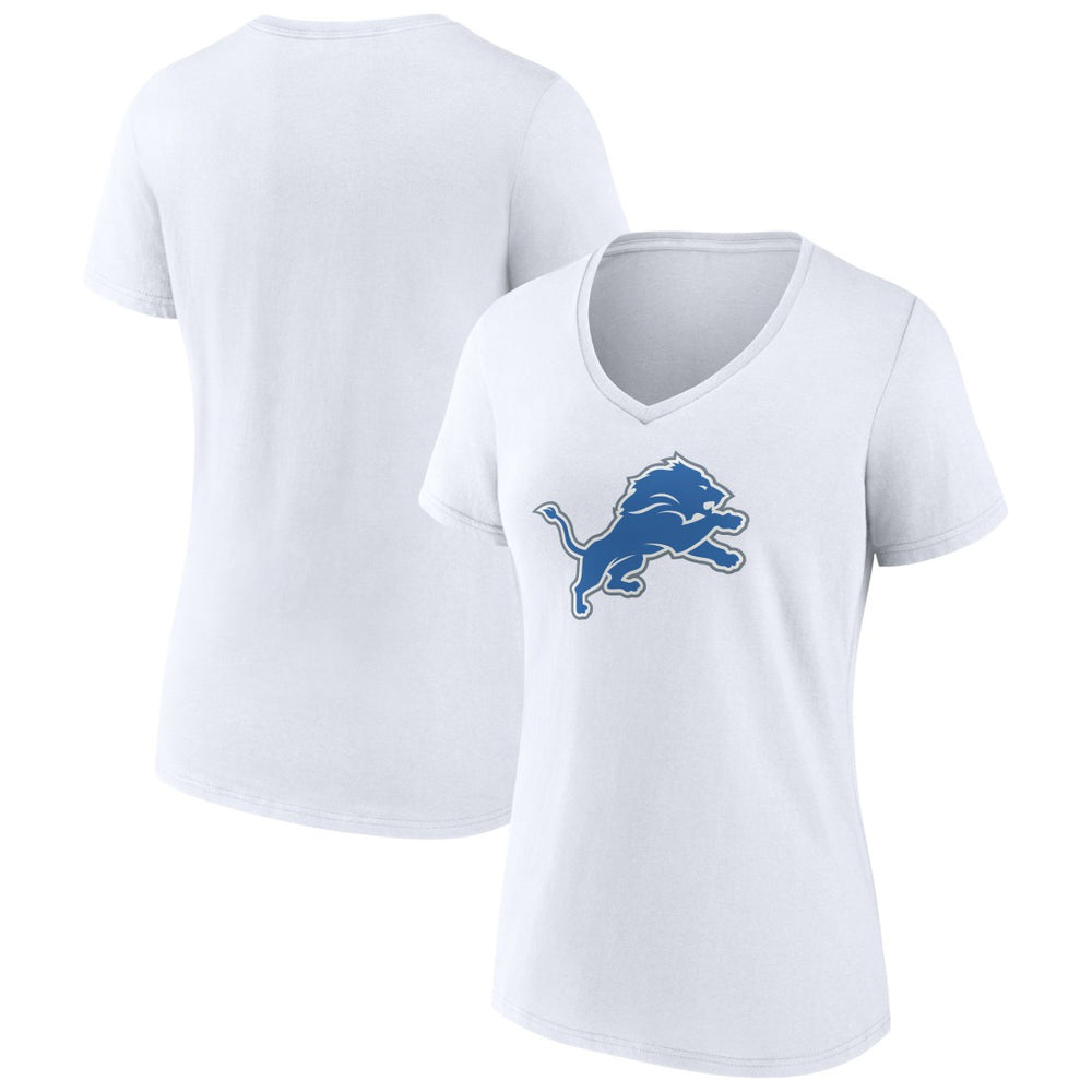 Detroit Lions Women's Primary Logo V-Neck T-Shirt | NFL US