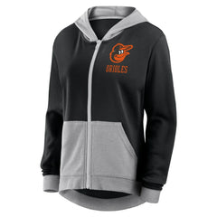 Baltimore Orioles Fanatics Women's Hit It French Terry Full-Zip Hoodie - MLB Hoodies