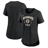 San Francisco Giants Nike Women's 2024 Rickwood Classic Tribute Tri-Blend T-Shirt - MLB T-shirts