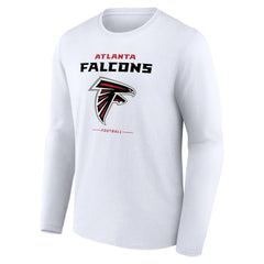 Atlanta Falcons Team Lockup Long Sleeve T-Shirt | NFL Outlet