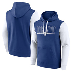 Toronto Maple Leafs Logo Athletic Deliver Fleece Pullover Hoodie - NHL Hoodies