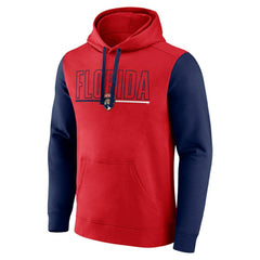 Florida Panthers Logo Athletic Deliver Fleece Pullover Hoodie - NHL Hoodies