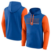 New York Islanders Logo Athletic Deliver Fleece Pullover Hoodie - NHL Hoodies