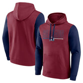 Colorado Avalanche Logo Athletic Deliver Fleece Pullover Hoodie - NHL Hoodies