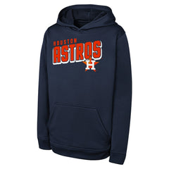Houston Astros Youth Cyber Punk Pullover Hoodie - MLB Hoodies