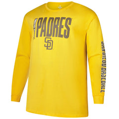 San Diego Padres Profile Big & Tall Two-Hit Long Sleeve T-Shirt - MLB T-shirts