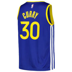 Royal Stephen Curry Golden State Warriors Fast Break Player Badge Jersey sale | NBA