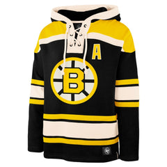 Bobby Orr Boston Bruins '47 Retired Player Name & Number Lacer Pullover Hoodie - NHL Hoodies
