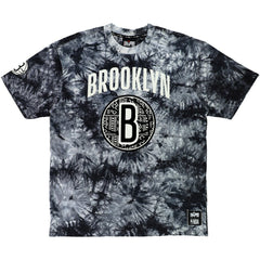 Brooklyn Nets NBA x Two Hype Unisex Culture & Hoops Tie-Dye T-Shirt - Black for sale | NBA
