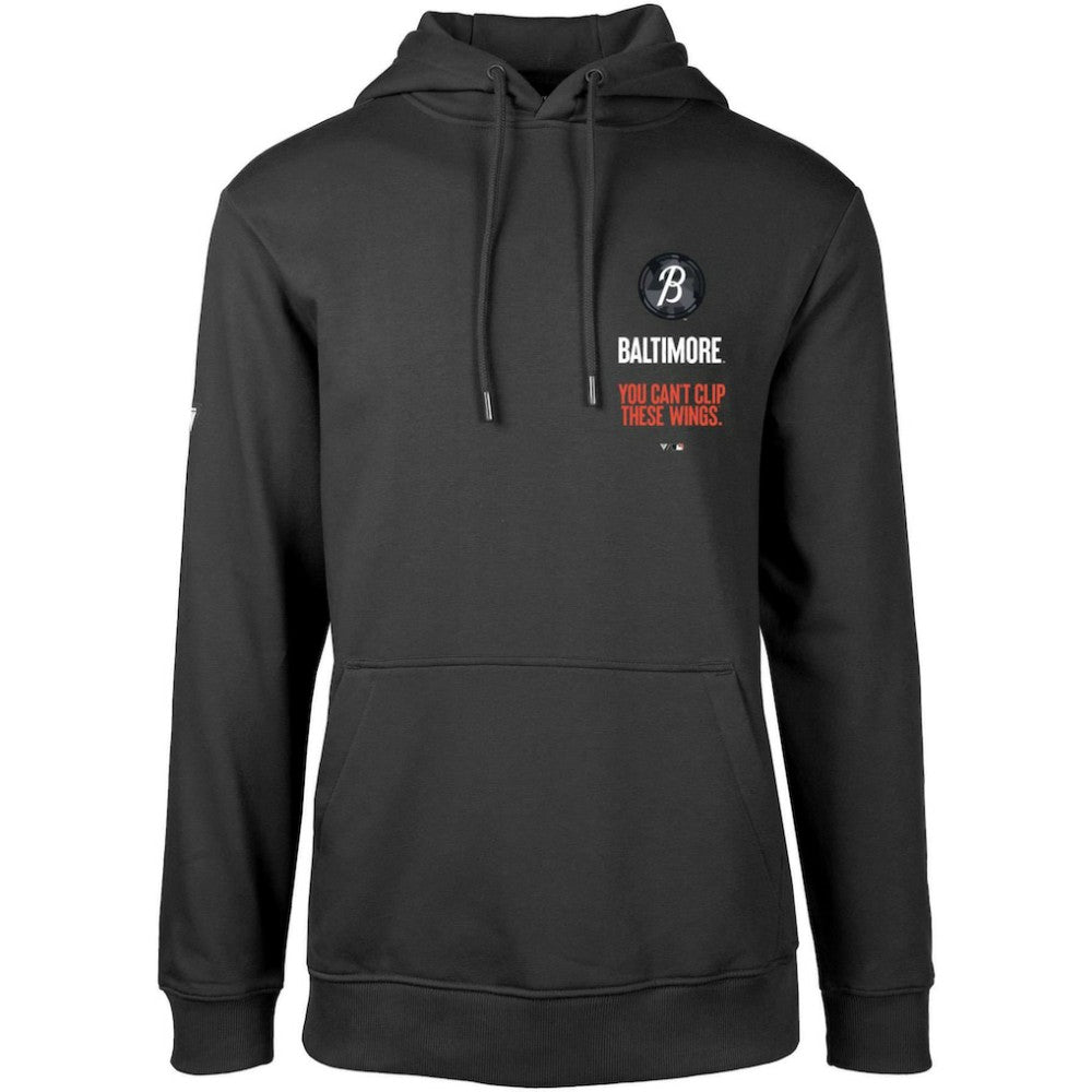Baltimore Orioles Levelwear City Connect Podium Baseline Pullover Hoodie - MLB Hoodies