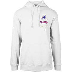 Atlanta Braves Levelwear City Connect Podium Baseline Pullover Hoodie - MLB Hoodies
