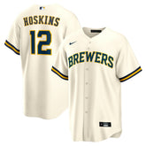Rhys Hoskins Milwaukee Brewers Nike Home Replica Player Jersey - MLB Jerseys