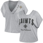 New Orleans Saints WEAR by Erin Andrews Women's Reversible T-Shirt | NFL Hot