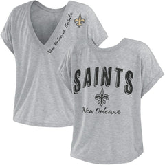 New Orleans Saints WEAR by Erin Andrews Women's Reversible T-Shirt | NFL Hot