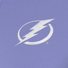 Tampa Bay Lightning Antigua Women's White Logo Finish Quarter-Zip Top - NHL