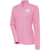 Minnesota Wild Antigua Women's White Logo Mentor Quarter-Zip Jacket - NHL Jackets