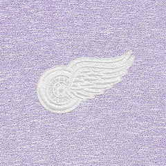 Detroit Red Wings Antigua White Logo Hunk Quarter-Zip Pullover - NHL Pullover