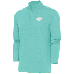 Minnesota Wild Antigua White Logo Hunk Quarter-Zip Pullover - NHL Pullover