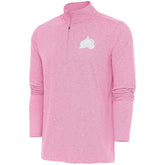 Colorado Avalanche Antigua White Logo Hunk Quarter-Zip Pullover - NHL Pullover