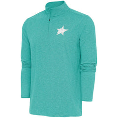 Dallas Stars Antigua White Logo Hunk Quarter-Zip Pullover - NHL Pullover