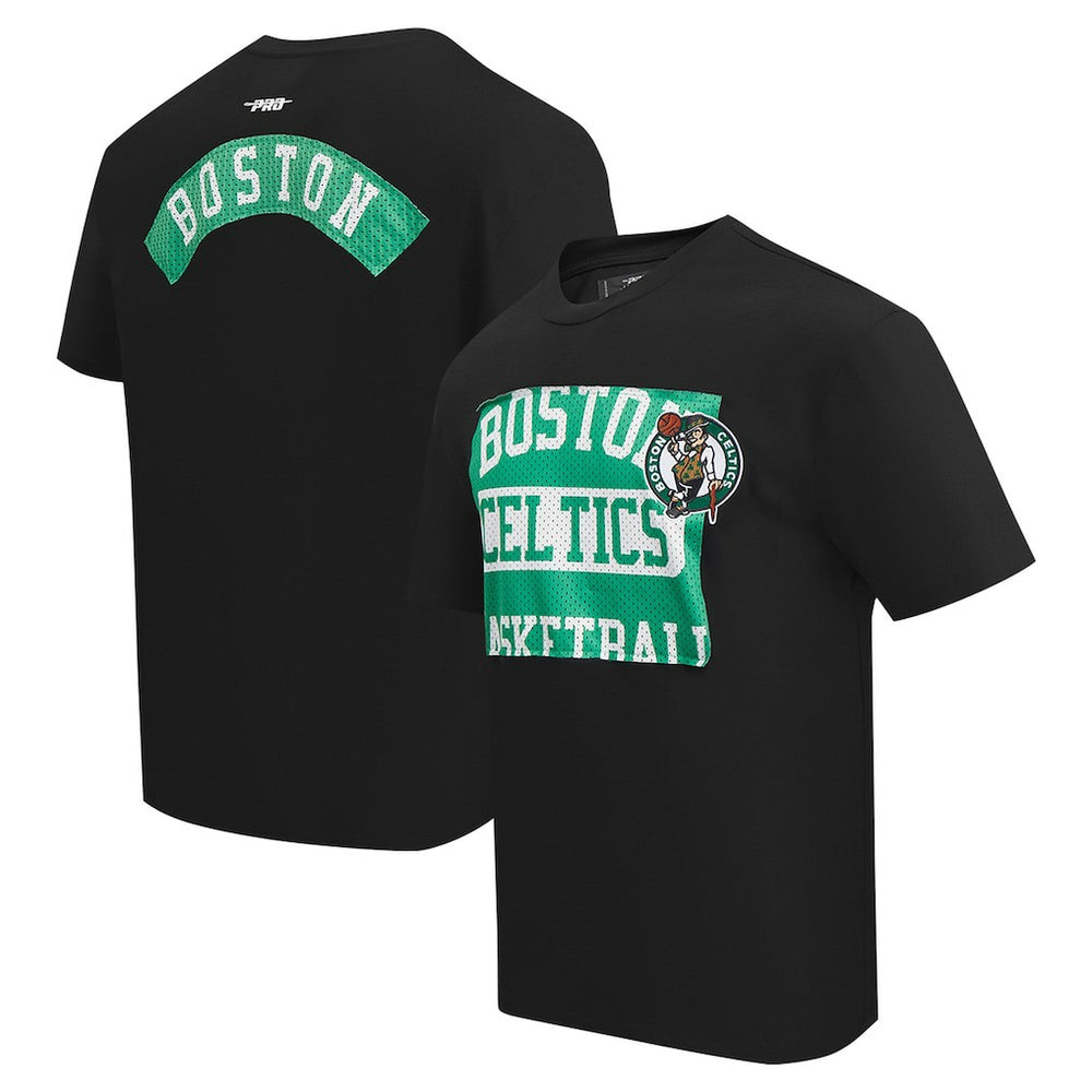 Black Boston Celtics Pro Standard Made To Play Drop Shoulder T-Shirt | NBA