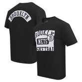 Black Brooklyn Nets Pro Standard Made To Play Drop Shoulder T-Shirt | NBA