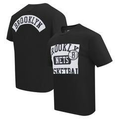 Black Brooklyn Nets Pro Standard Made To Play Drop Shoulder T-Shirt | NBA