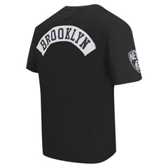 Black Brooklyn Nets Pro Standard Made To Play Drop Shoulder T-Shirt | NBA
