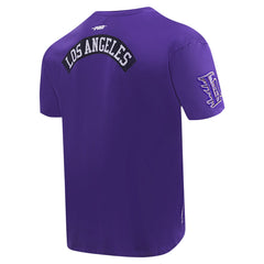Purple Los Angeles Lakers Pro Standard Made To Play Drop Shoulder T-Shirt | NBA