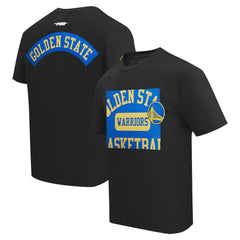 Black Golden State Warriors Pro Standard Made To Play Drop Shoulder T-Shirt sale | NBA