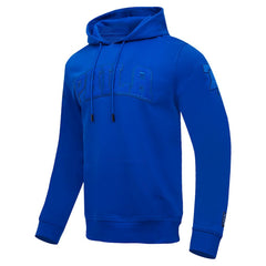 Royal Philadelphia 76ers Pro Standard Triple Tonal DK Pullover Hoodie Jacket | NBA