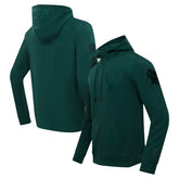 Hunter Green Milwaukee Bucks Pro Standard Triple Tonal DK Full-Zip Hoodie Jacket | NBA