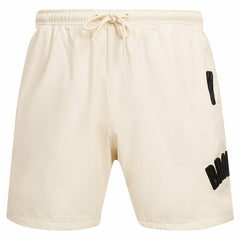 Cream Brooklyn Nets Pro Standard Triple Tonal Woven Shorts | NBA