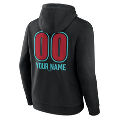 Arizona Diamondbacks Personalized Name & Number Fastball Pullover Hoodie - MLB Hoodies
