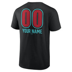 Arizona Diamondbacks Personalized Name & Number Fastball T-Shirt - MLB T-shirts