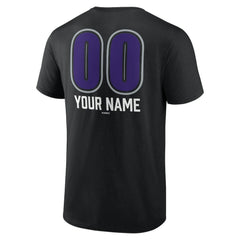 Colorado Rockies Personalized Name & Number Fastball T-Shirt - MLB T-shirts
