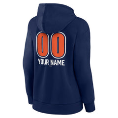 Detroit Tigers Women's Personalized Name & Number Fastball Pullover Hoodie - MLB Hoodies