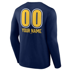 Milwaukee Brewers Personalized Name & Number Fastball Long Sleeve T-Shirt - MLB T-shirts