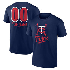Minnesota Twins Personalized Name & Number Fastball T-Shirt - MLB T-shirts