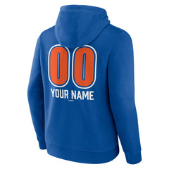 New York Mets Personalized Name & Number Fastball Pullover Hoodie - MLB Hoodies