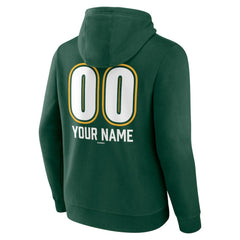 Athletics Personalized Name & Number Fastball Pullover Hoodie - MLB Hoodies