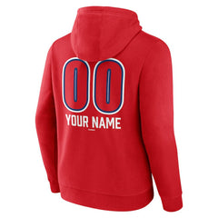 Philadelphia Phillies Personalized Name & Number Fastball Pullover Hoodie - MLB Hoodies