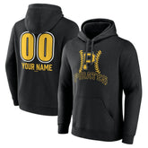Pittsburgh Pirates Personalized Name & Number Fastball Pullover Hoodie - MLB Hoodies