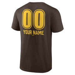 San Diego Padres Personalized Name & Number Fastball T-Shirt - MLB T-shirts
