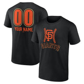San Francisco Giants Personalized Name & Number Fastball T-Shirt - MLB T-shirts
